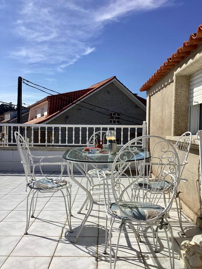 Atico Con Terraza Leilighet O Grove Eksteriør bilde